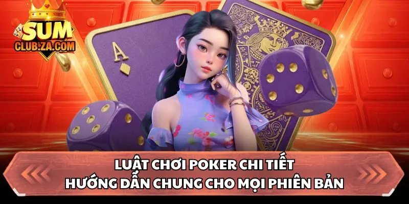 Luật Chơi Poker Chi Tiết | Hướng Dẫn Chung Cho Mọi Phiên Bản
